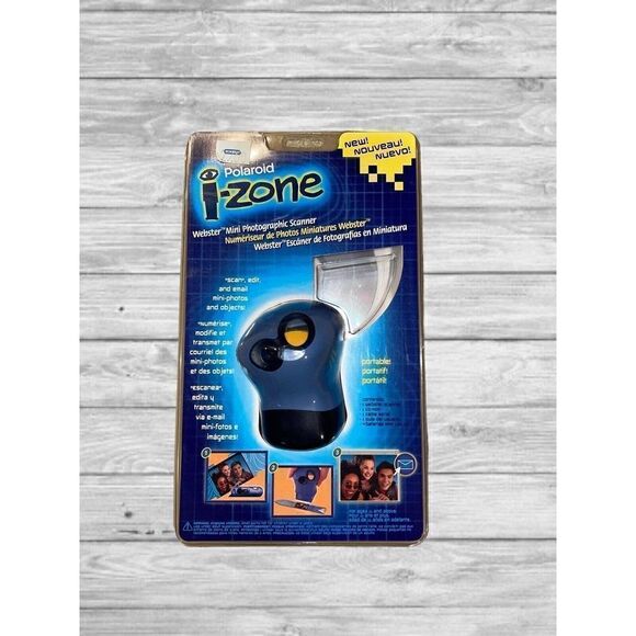 Polaroid I-ZONE Webster Mini Handheld Photo Scanner - New & Sealed - Picture 1 of 2